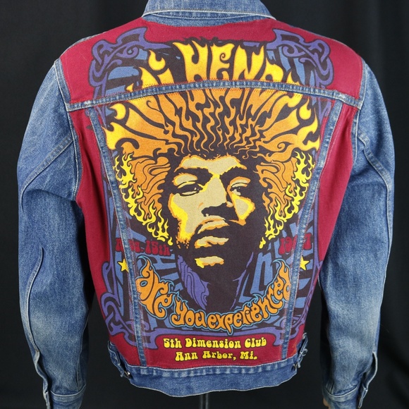 jimi hendrix jean jacket